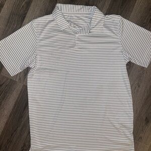 DSG kids Striped Golf Polo Shirt
